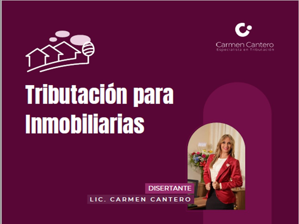 Material Tributación para Inmobiliarios